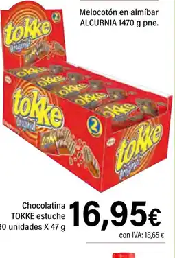 Cash Ifa TOKKE Chocolatina estuche 30 unidades oferta