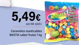 Cash Ifa MASTIA Caramelos masticables sabor frutas oferta