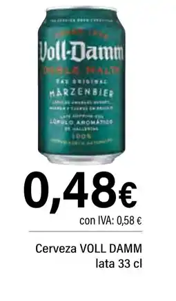 Cash Ifa VOLL-DAMM Cerveza oferta