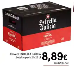 Cash Ifa ESTRELLA GALICIA Cerveza botellín oferta
