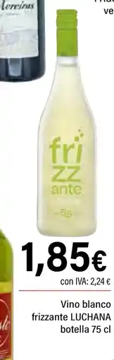 Cash Ifa LUCHANA Vino blanco frizzante botella oferta
