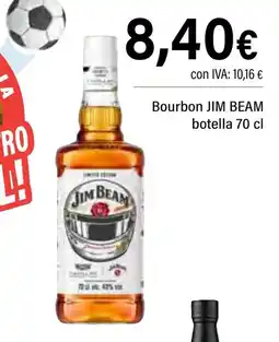 Cash Ifa JIM BEAM Bourbon botella oferta