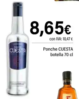 Cash Ifa CUESTA Ponche botella oferta