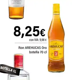 Cash Ifa AREHUCAS Ron Oro botella oferta