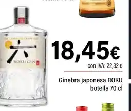 Cash Ifa ROKU Ginebra japonesa oferta