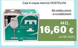 Cash Ifa HOSTELVIA Caja 6 copas mencía oferta