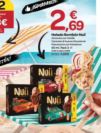 NUII Helado Bombón