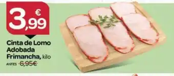 Supermercados El Jamón Cinta de Lomo Adobada Frimancha oferta