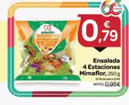 Supermercados El Jamón MIMAFLOR Ensalada 4 Estaciones oferta