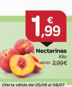 Supermercados El Jamón Nectarinas oferta