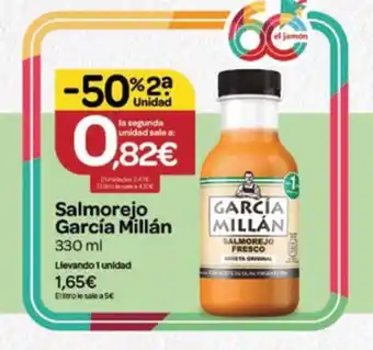 Supermercados El Jamón GARCÍA MILLÁN Salmorejo oferta