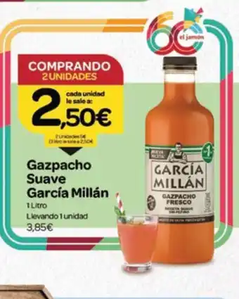 Supermercados El Jamón GARCÍA MILLÁN Gazpacho Suave oferta