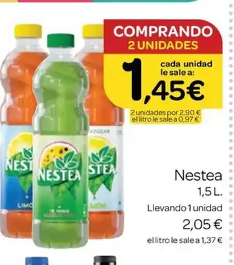 Supermercados El Jamón NESTEA oferta