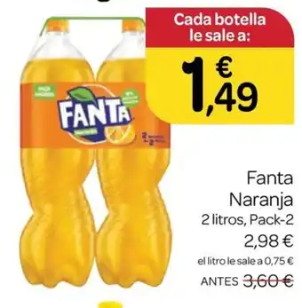 Supermercados El Jamón FANTA Naranja oferta