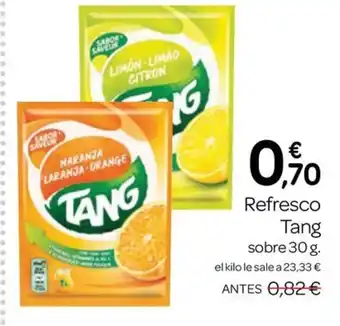Supermercados El Jamón TANG Refresco oferta