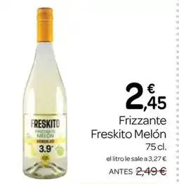 Supermercados El Jamón FRESKITO Frizzante Melón oferta