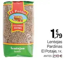 Supermercados El Jamón EL POTAJE Lentejas Pardinas oferta