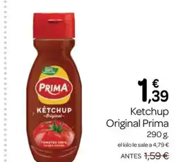 Supermercados El Jamón PRIMA Ketchup Original oferta