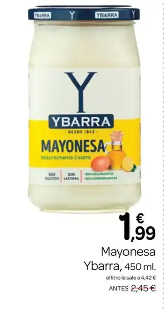 Supermercados El Jamón YBARRA Mayonesa oferta