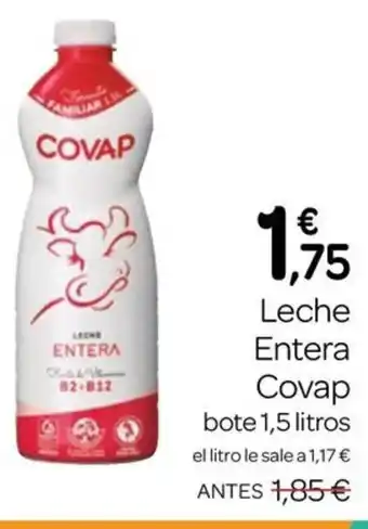 Supermercados El Jamón COVAP Leche Entera oferta