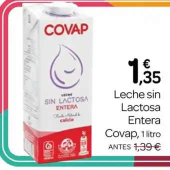 Supermercados El Jamón COVAP Leche sin Lactosa Entera oferta