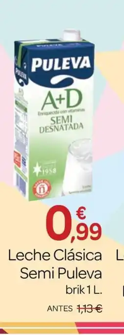 Supermercados El Jamón PULEVA Leche Clásica Semi oferta