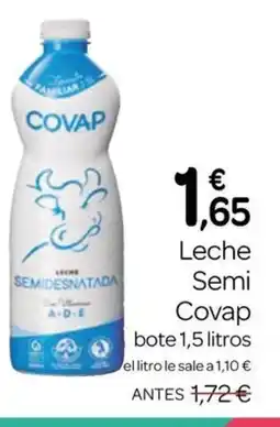Supermercados El Jamón COVAP Leche Semi oferta