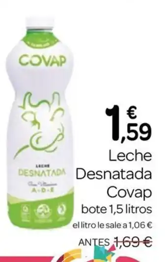 Supermercados El Jamón COVAP Leche Desnatada oferta