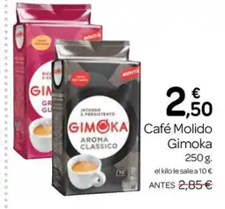 Supermercados El Jamón GIMOKA Café Molido oferta