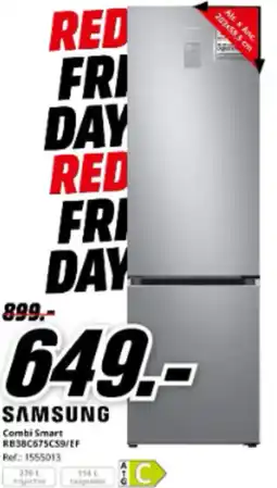 MediaMarkt SAMSUNG Combi Smart RB38C675CS9/EF oferta