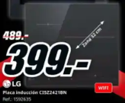 MediaMarkt LG Placa inducción C15Z2421BN oferta