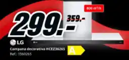 MediaMarkt LG Campana decorativa HCEZ36265A oferta