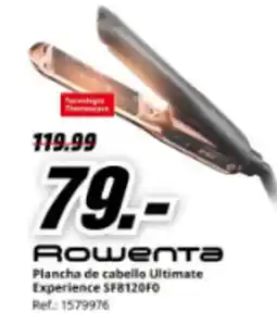 MediaMarkt ROWENTA Plancha de cabello Ultimate Experience SF8120FO oferta