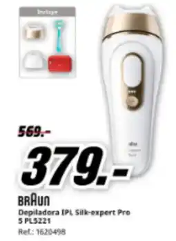 MediaMarkt BRAUN Depiladora IPL Silk-expert Pro oferta