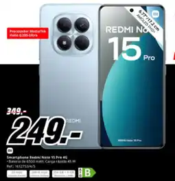 MediaMarkt REDMI Smartphone Note 15 Pro 4G oferta
