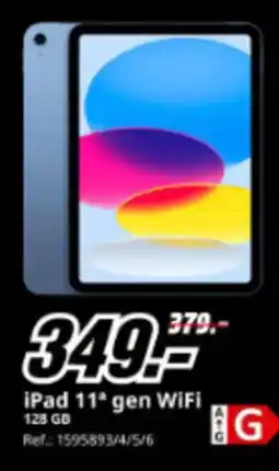 MediaMarkt iPad 11* gen WiFi 128 GB oferta