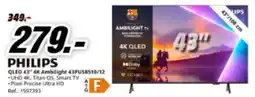 MediaMarkt PHILIPS QLED 43" 4K Ambilight 43PUS8510/12 oferta