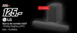 MediaMarkt LG Barra de sonido S40T oferta