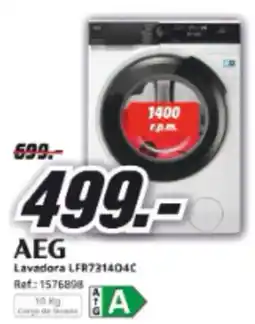 MediaMarkt AEG Lavadora LFR731404C oferta