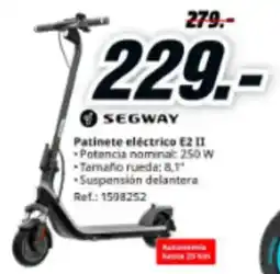 MediaMarkt SEGWAY Patinete eléctrico E2 II oferta