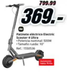 MediaMarkt Patinete eléctrico Electric Scooter 4 Ultra oferta