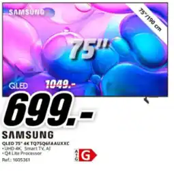 MediaMarkt SAMSUNG Qled 75" 4k tq75q6faauxxc oferta