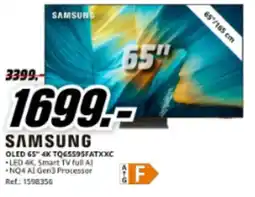 MediaMarkt SAMSUNG OLED 65" 4K TQ65595FATXXC oferta