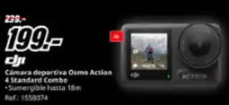 MediaMarkt Cámara deportiva Osmo Action 4 Standard Combo oferta