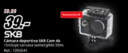 MediaMarkt SK8 Cámara deportiva SK8 Cam 4k oferta