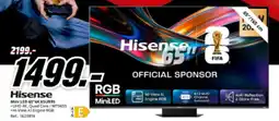 MediaMarkt HISENSE Mini LED 65'4K 65UR95 oferta