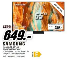 MediaMarkt SAMSUNG Neo QLED 65" 4K TQ65QN73FATXXC oferta