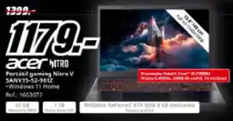 MediaMarkt ACER Portátil gaming Nitro V 5ANV15-52-9612 oferta