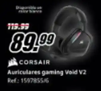 MediaMarkt CORSAIR Auriculares gaming Void V2 oferta