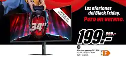 MediaMarkt Monitor gaming 34" G34 oferta